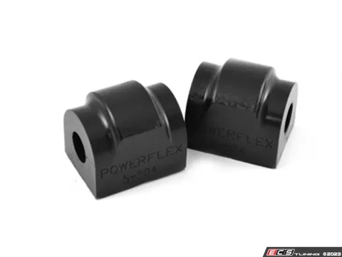 Powerflex Black Series Race Polyurethane Rear Sway Bar Bushing Set - Black Series