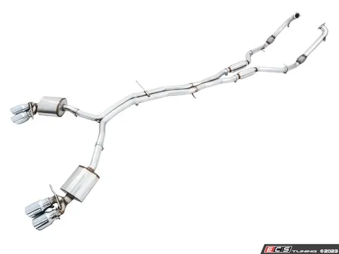 AWE AWE Touring Edition Exhaust System - Audi B9 S4 3.0T