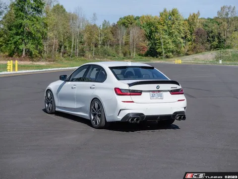 ECS G20/G80 High Kick Trunk Spoiler - Gloss Black