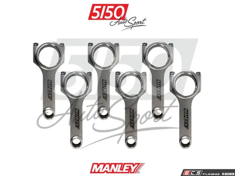 5150 Autosport Manley Connecting Rod Set - S58 - H-Beam