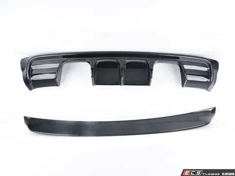 Doorbusters E46 M3 ABS Diffuser With ABS High Kick Rear Spoiler