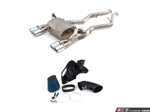 Doorbusters 1 - LEAVE SD - S65 Titanium Valved Axleback Exhaust With Carbon Air Intake System
