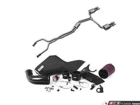 Doorbusters Audi B8/8.5 S4 3.0T Valved Cat Back Exhaust - With Kohlefaser Luft-Technik Intake System