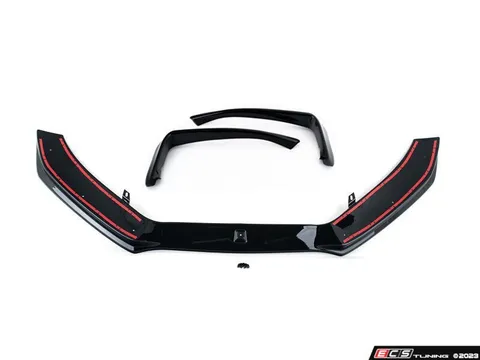 Doorbusters Audi B8.5 S4 / A4 S-Line Facelift Front Lip & Gloss Black Grille Accent Set