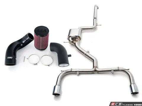 Doorbusters MK7 GTI 3.0" Catback Exhaust System - With Luft-Technik Intake System