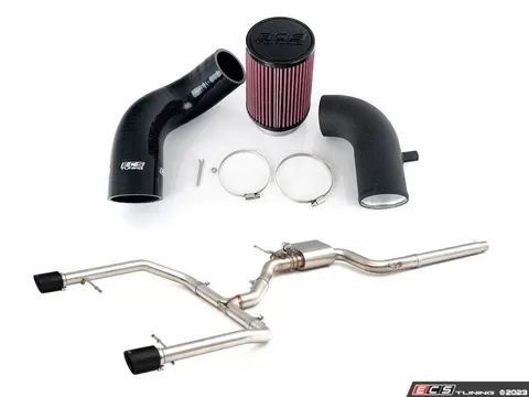 Doorbusters MK7 Jetta GLI 3.0" Valved Catback Exhaust System - With Luft-Technik Intake System - Without Heat Shield