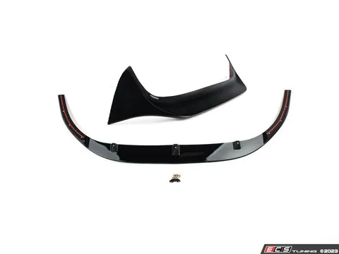 Doorbusters VW MK8 GTI Gloss Black Front Lip Spoiler With Gloss Black Hatch Spoiler Extension