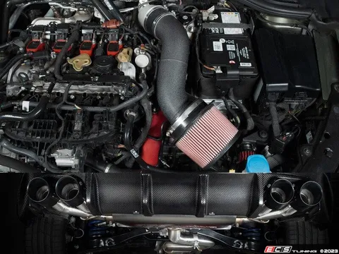 Doorbusters MK8 Golf R Catback Exhaust System - With Luft-Technik Intake System - With Heatshield