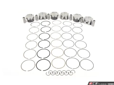MANLEY N55/S55 37cc Platinum Series Dish Piston Set - 84.5mm Bore