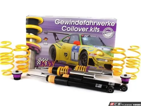 KW Suspension V1 Series Coilover Kit - With EDC Deactivation Kit