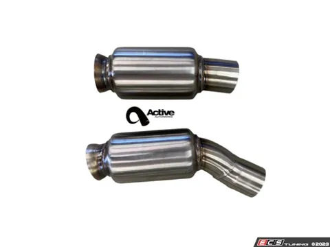 Active Autowerke Connecting Pipes W/ Resonators - For F87 BMW M2C/M2CS Equal Length MidPipe