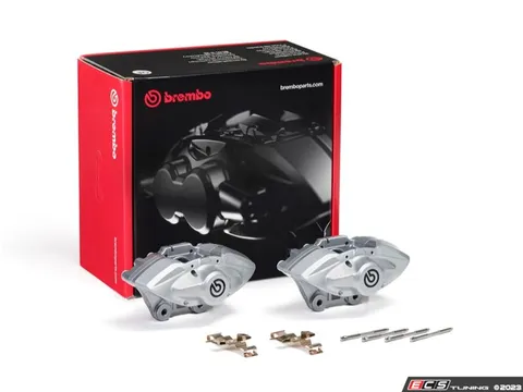 Brembo Performance Brake Caliper Set - Silver - Rear