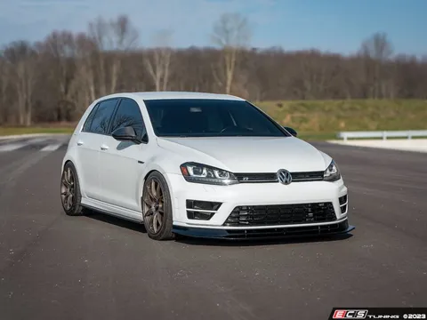 Enthusiast Bundles MK7 Golf R Functional Aerodynamic Front Splitter & Rear Diffuser Kit
