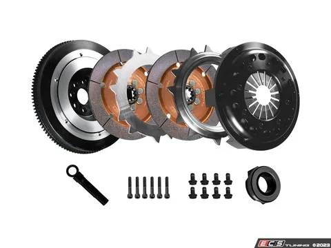 DKM E46 M3 Dual Ceramic Clutch Kit - With Single Mass Flywheel