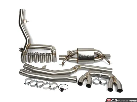 Enthusiast Bundles G20 M340i Performance Valved Cat-Back Exhaust & Gloss Black Diffuser