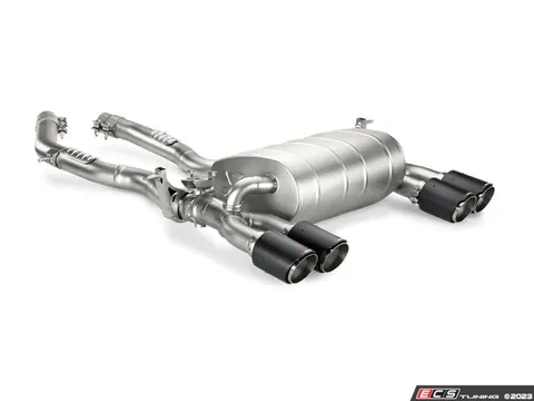 Akrapovic Akrapovic Slip-On Line (Titanium) w/ Carbon Tips - 14-17 BMW M3 (F80)