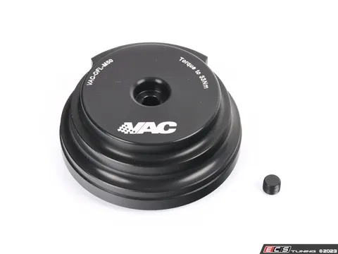 VAC Motorsports Billet Aluminum Oil Filter Lid - S54