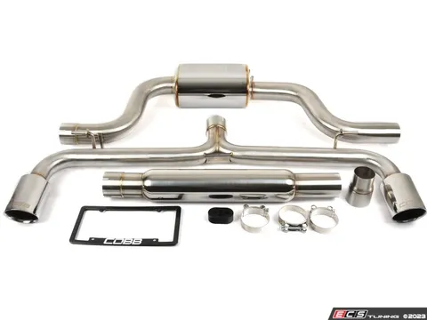 CobbTuning MK8 GTI 3" COBB Cat-Back Exhaust System - Stainless Steel