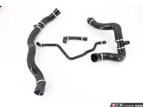 Vargas Turbo Technologies B58 Billet/Silicone Coolant Hose Kit - Black
