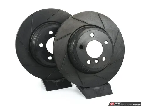 ECS Rear V5 Slotted Brake Rotors - Set (330x20)