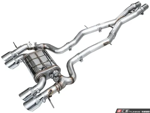 AWE AWE SwitchPath Exhaust System - Chrome Silver Tips