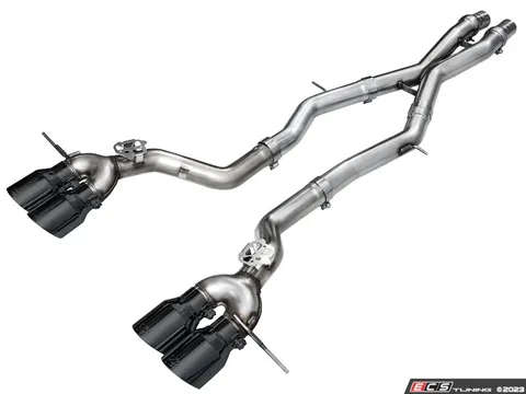 AWE AWE Track Edition Exhaust System - Diamond Black Tips