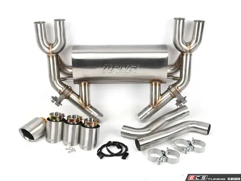 Doorbusters F87 M2 Competition Performance Valved Axle-Back Exhaust With Milled Finish Skid Plate