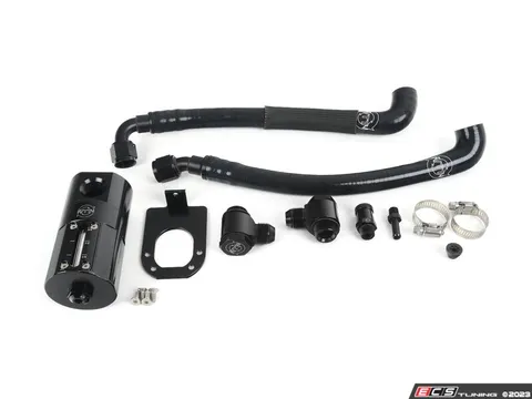Vargas Turbo Technologies VTT F Series B58 Engine Catch Can - W/ -6 Drain Valve