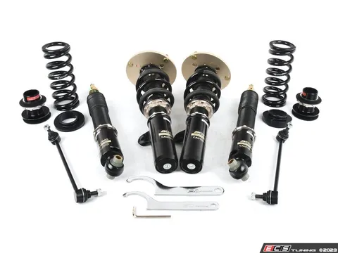 BC Racing BR Series Coilover Suspension Kit - 3-Bolt Top Mounts