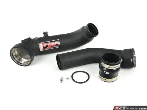 Injen Injen SES Intercooler Charge Pipe - Wrinkle Black