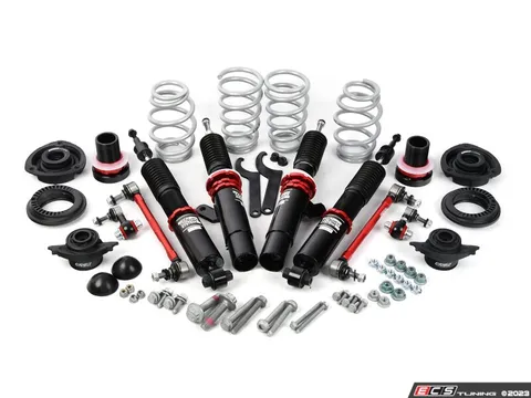 ECS MK7/MK8/8v Adjustable Damping Coilover System - With Installation Kit