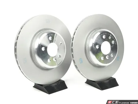 Genuine BMW Rear Brake Rotors - Set (345x24)
