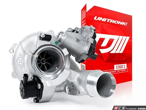 Unitronic Garrett PowerMax Turbocharger & Unitronic Stage 3 Software with Cable - DSG