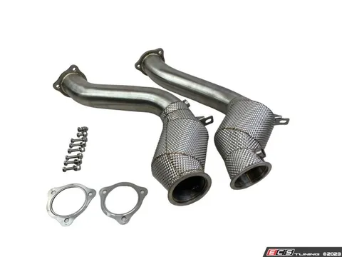 Racing Dynamics Porsche Cayenne 2014-2018 3.6L Turbo Sport Catalytic Converters - 958.2