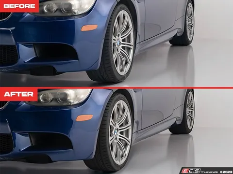 Turner Motorsport "Flush" Fitment Kit - Black - E9X M3