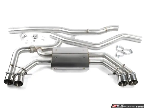 Dinan Performance Cat-Back Exhaust System - Polished Tips