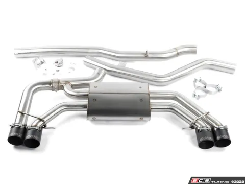 Dinan Performance Cat-Back Exhaust System - Black Tips