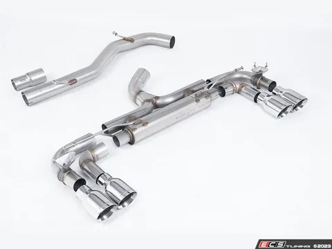 Milltek Sport Milltek Race Cat Back Exhaust - GT-100 Polished Tips