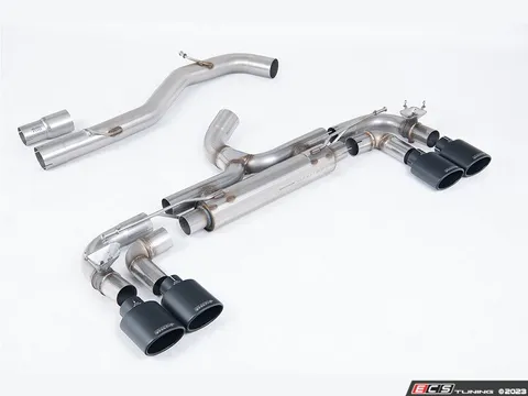Milltek Sport Milltek Race Cat Back Exhaust - Cerakote Black Oval Tips