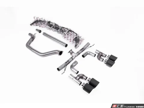 Milltek Sport Milltek Cat Back Exhaust System - Carbon Fiber JET-115 Tips