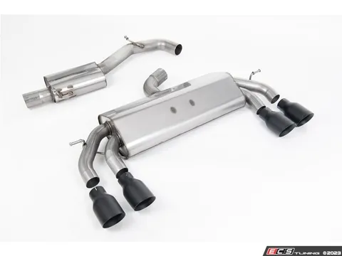 Milltek Sport Non-Valved & Resonated (Quieter) Cat-Back Race Exhaust Systems