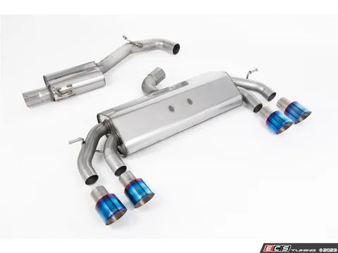 Milltek Sport Non-Valved & Resonated (Quieter) Cat-Back Race Exhaust Systems