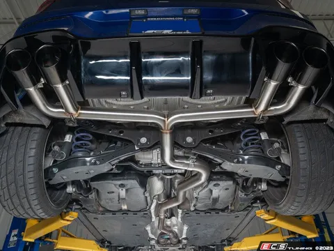 ECS MK8 Golf R Race Cat-Back Exhaust System