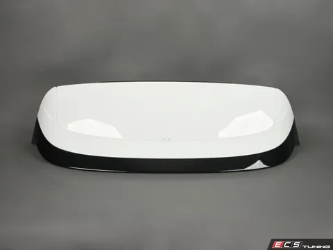 Genuine Volkswagen Audi MK8 Golf R / Clubsport Rear Hatch Spoiler - Pure White
