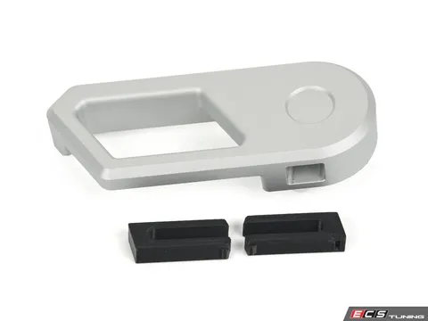 Carbonex Carbonex Aluminum Hood Latch Handle - Silver - G Chassis