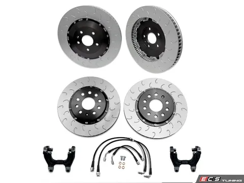 034Motorsport 034Motorsport Dynamic+ Braking Package - Stage 2 - Black Calipers