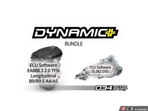 034Motorsport B9/B9.5 Audi A4/A5/Allroad EA888.3 2.0T Dynamic+ Performance Software Package
