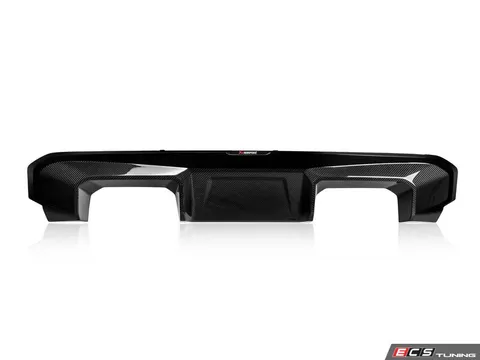 Akrapovic Rear Carbon Fibre Diffuser - High Gloss Black