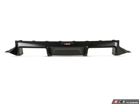 Akrapovic Rear Carbon Fibre Diffuser - High Gloss Finish