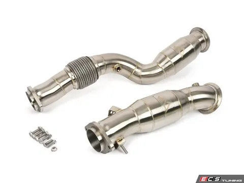 MAD MAD BMW S58 Catted Downpipes M2 M3 M4 G87 G80 G82 G83 W/ Flex Section